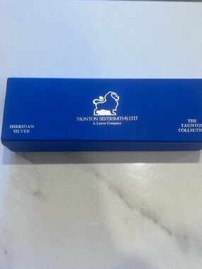 Vintage Taunton Lenox Silversmiths Sheridan Silver Silverplate Napkin Rings